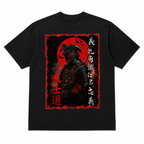 Ancient Samurai Anime Graphic T-Shirt Japanese Warrior Streetwear Casual Tee