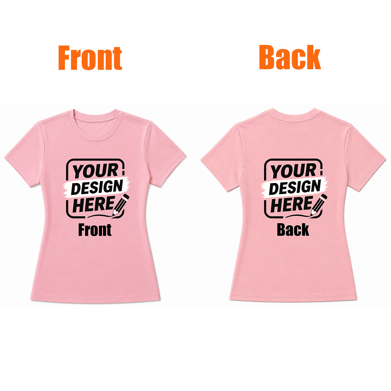 Custom Women T-Shirt – Design Your Own Personalized Shirt