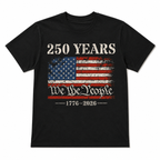 USA 250th Celebration 1776-2026 Flag July 4th Patriotic Men's T-Shirt