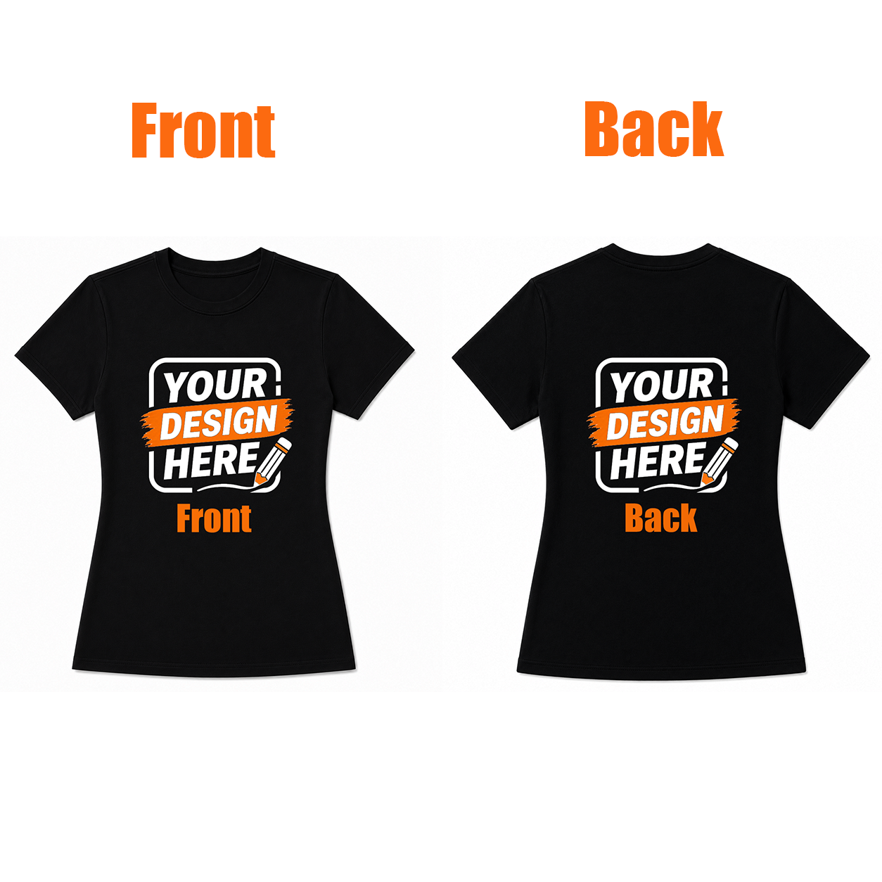 Custom Women T-Shirt – Design Your Own Personalized Shirt