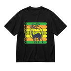 Men's hot stamping T-shirt 200g