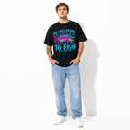 He Called Me to Fish Matthew 4:19 Christian Fishing Graphic T Shirt