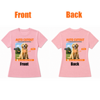 AI Background Remove Custom Women T-Shirt – Design Your Own Personalized Shirt