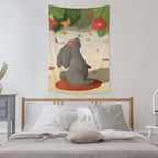 Vertical version of tapestry in multiple sizes (lightweight version)