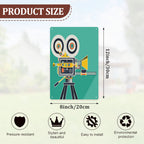 8x12in vertical iron sheet painting