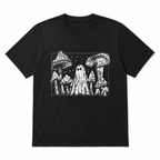 Cute Ghost Mushroom Forest Spooky Halloween Gothic Graphic Men's T-Shirt