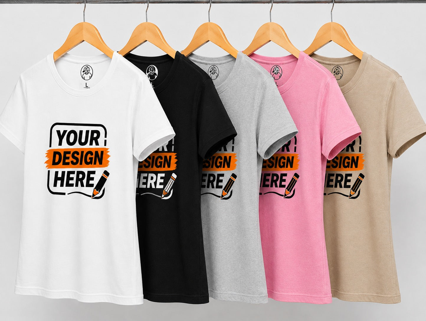 Women’s Custom Photo T-Shirt – Personalized Image, Text or Logo Short Sleeve Tee