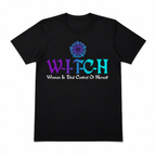 Witch Woman in Total Control of Herself Wiccan Pagan Graphic Men's T-Shirt