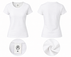 Women’s Classic Solid Color T-Shirt – Casual Slim Fit Crew Neck Short Sleeve Basic Tee