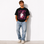 In October We Wear Pink Ghost Halloween Breast Cancer Awareness Men's T-Shirt
