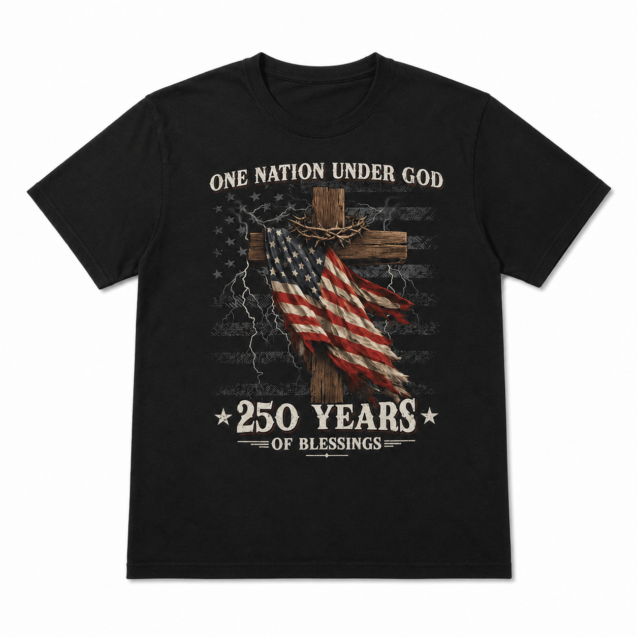 USA 250th Anniversary Patriotic America 1776-2026 Freedom Men's T-Shirt