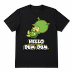 Hello Dum-Dum Funny Retro Alien T-Shirt – Vintage Cartoon Space Graphic Tee