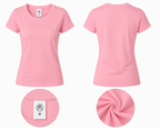 Women’s Classic Solid Color T-Shirt – Casual Slim Fit Crew Neck Short Sleeve Basic Tee