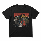 Monster Mash Classic Horror Monsters Halloween Graphic Men's T-Shirt