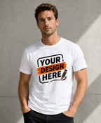 Custom Design T-Shirt – Personalized Graphic Tee, Add Your Own Logo, Text or Artwork