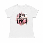 Women's Bold Letter Graphic T-Shirt Casual Crew Neck Short Sleeve Everyday Tee