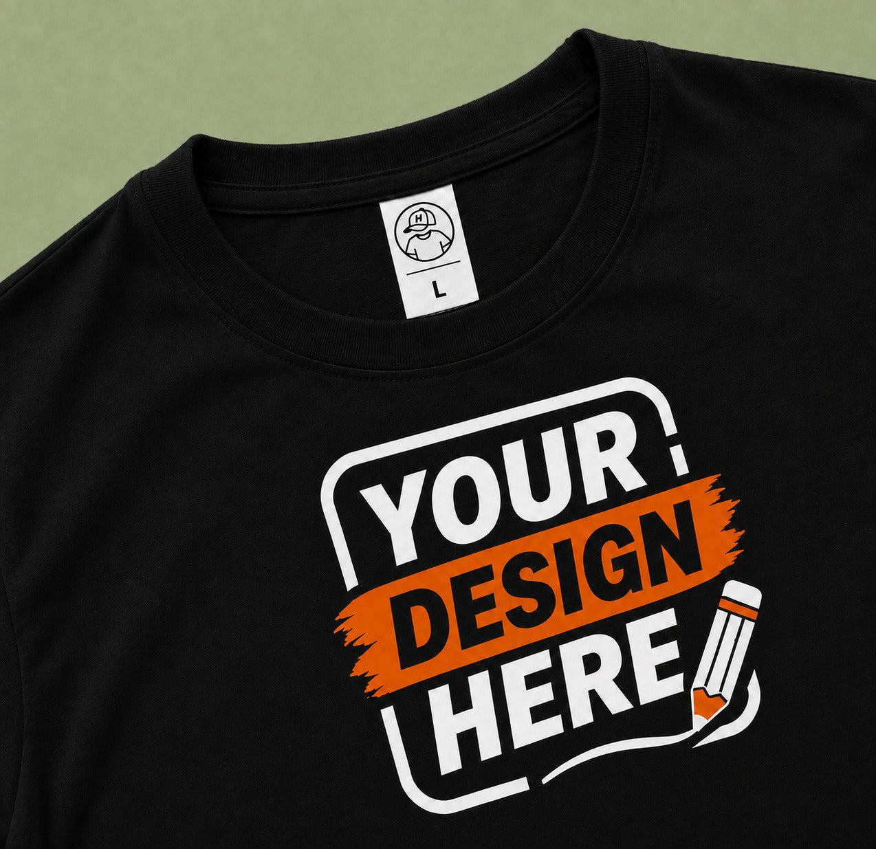 Custom Design T-Shirt – Personalized Graphic Tee, Add Your Own Logo, Text or Artwork