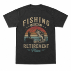 If I'm Not Fishing I'm Thinking About It Funny Fishing Graphic T Shirt Gift