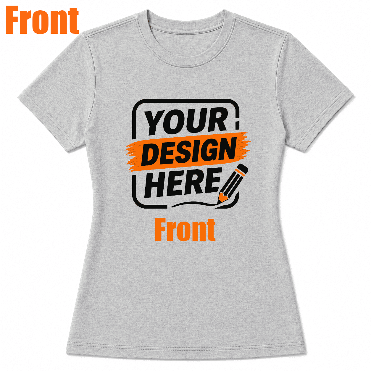 Custom Women T-Shirt – Design Your Own Personalized Shirt
