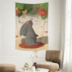 Vertical version of tapestry in multiple sizes (lightweight version)