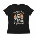 Women Graphic T-Shirt Thumbs Up Hand Print Casual Crew Neck Short Sleeve Tee Top