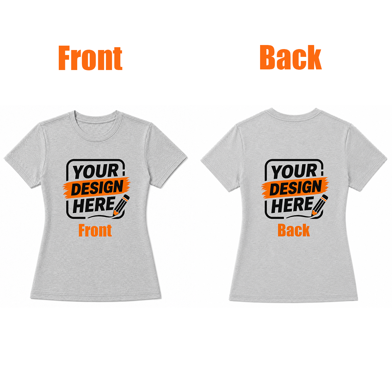 Custom Women T-Shirt – Design Your Own Personalized Shirt