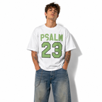 Psalm 23 Christian T-Shirt Men's Vintage Faith Graphic Tee