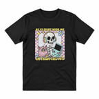 Be Patient With Me I'm From the 90s Funny Retro Skull Men's T-Shirt