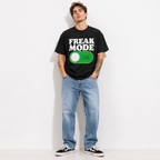 Men's Freak Mode On Graphic T-Shirt Funny Workout Gym Tee