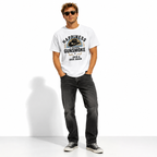 Vintage Western Gunsmoke Cowboy Graphic T Shirt Classic TV Fan Men's Tee