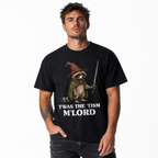 Funny Twas the Tism Lord Raccoon Wizard Meme Graphic T-Shirt for Men