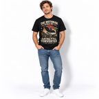 Mothman Stole My Catalytic Converter Funny Cryptid Men's T-Shirt