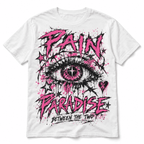 Pain Paradise Pink Eye Punk Street Art Men's Graphic T-Shirt