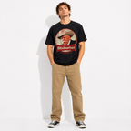 Funny Diabetes Cowboy Graphic T-Shirt Vintage Humor Tee for Men