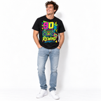 90s Rewind Retro Boombox Cassette Music Men's Graphic T-Shirt
