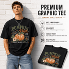 Pumpkin Patch Fall Harvest Farm Fresh Autumn Pumpkin Graphic Men's T-Shirt