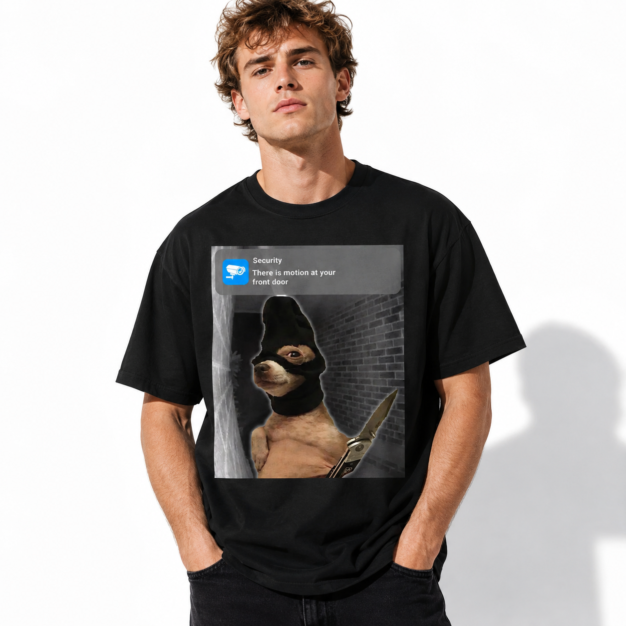 Fluff Around and Find Out Angry Cat Meme Funny Graphic T-Shirt for Men