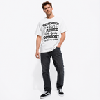 Remember When I Asked for Your Opinion Funny Sarcastic Men's T-Shirt