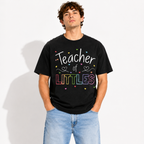 Teacher of Littles Graphic T-Shirt Colorful Preschool Tee for Men