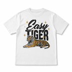 Easy Tiger Funny Vintage Tiger Graphic Men's T-Shirt