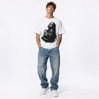 Men's Vintage Portrait Graphic T-Shirt Streetwear Cotton Tee