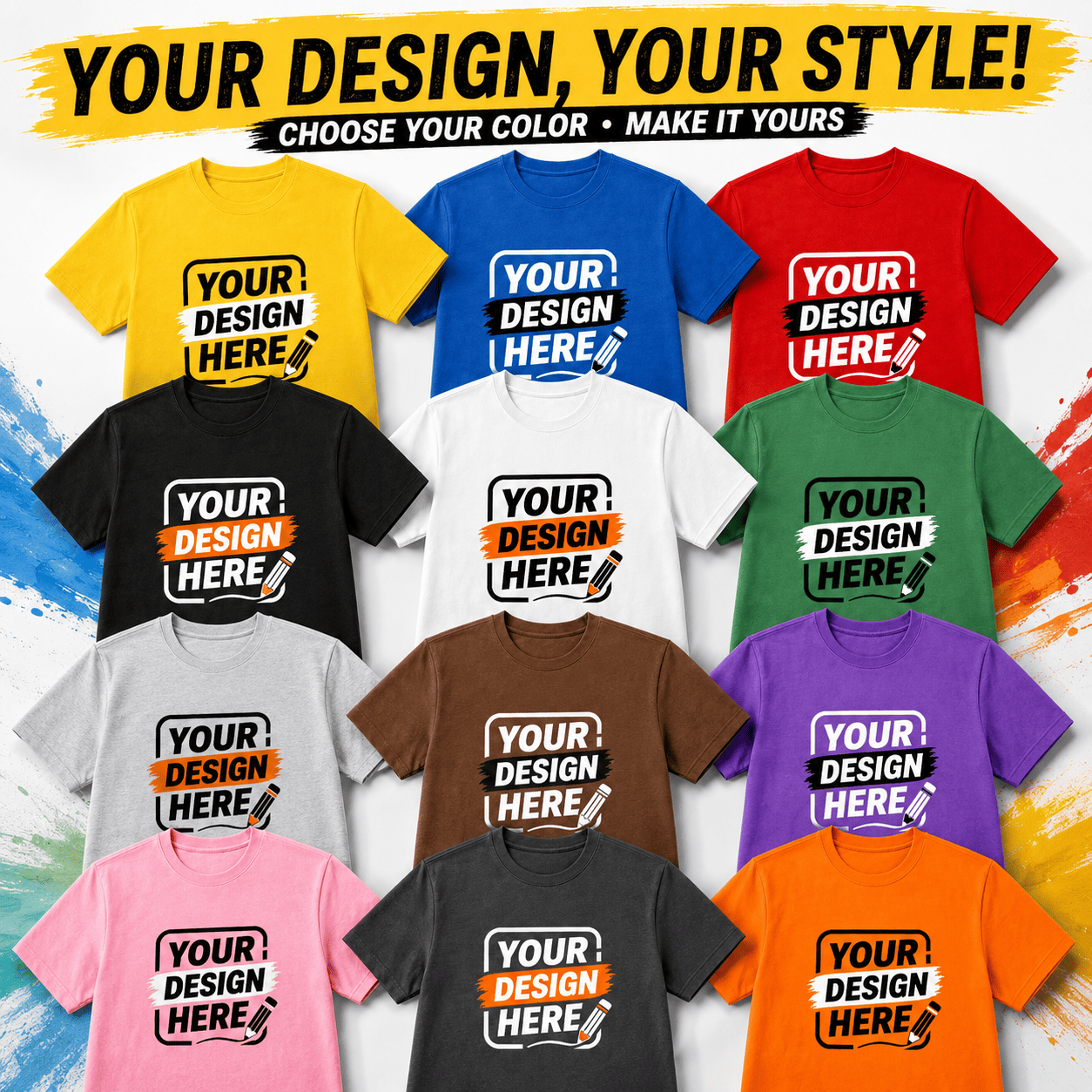 Custom Your Own T-shirt