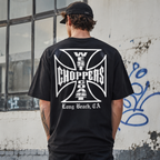 Men'S Trendy T-Shirt Featuring a Unique West Coast Choppers Letter Print shirt