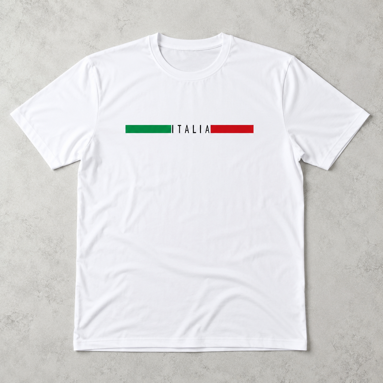 Mens Italia Flag T-Shirt Italy Pride Italian Graphic Tee
