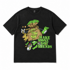 Make Money Not Friends Graphic T-Shirt Cash Money Streetwear Hustle Tee