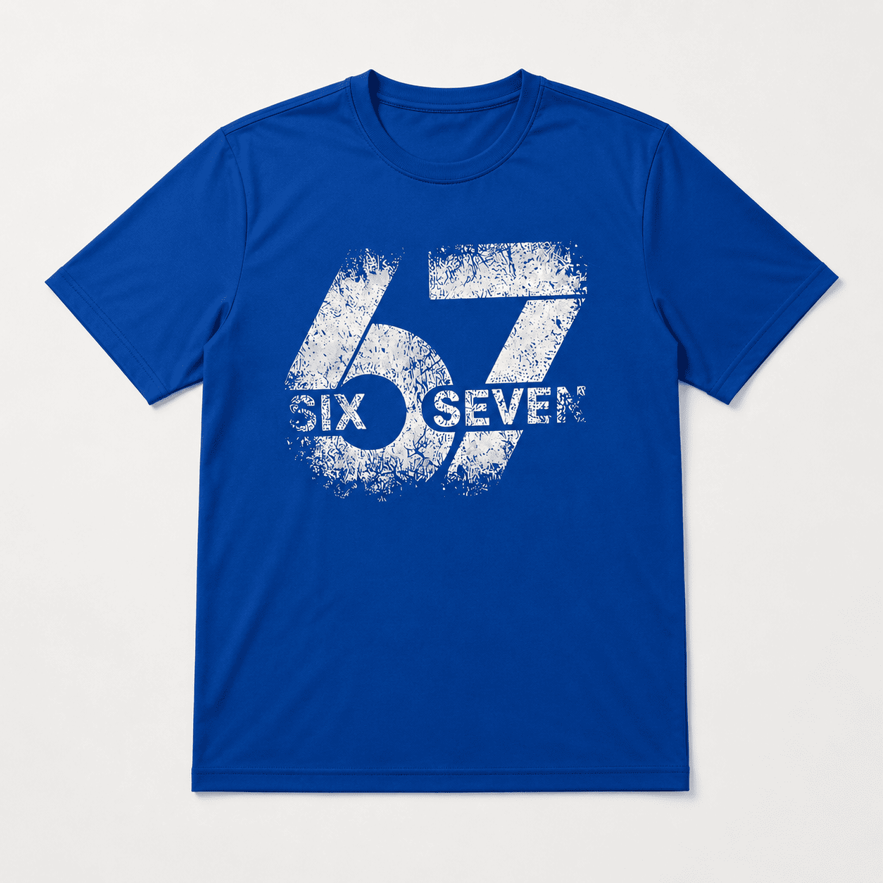 Six Seven 67 Number Graphic T-Shirt Vintage Streetwear Unisex Tee