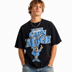 Yall Be Cap'n Too Much Funny Meme Graphic T-Shirt Cartoon Captain Humor Tee