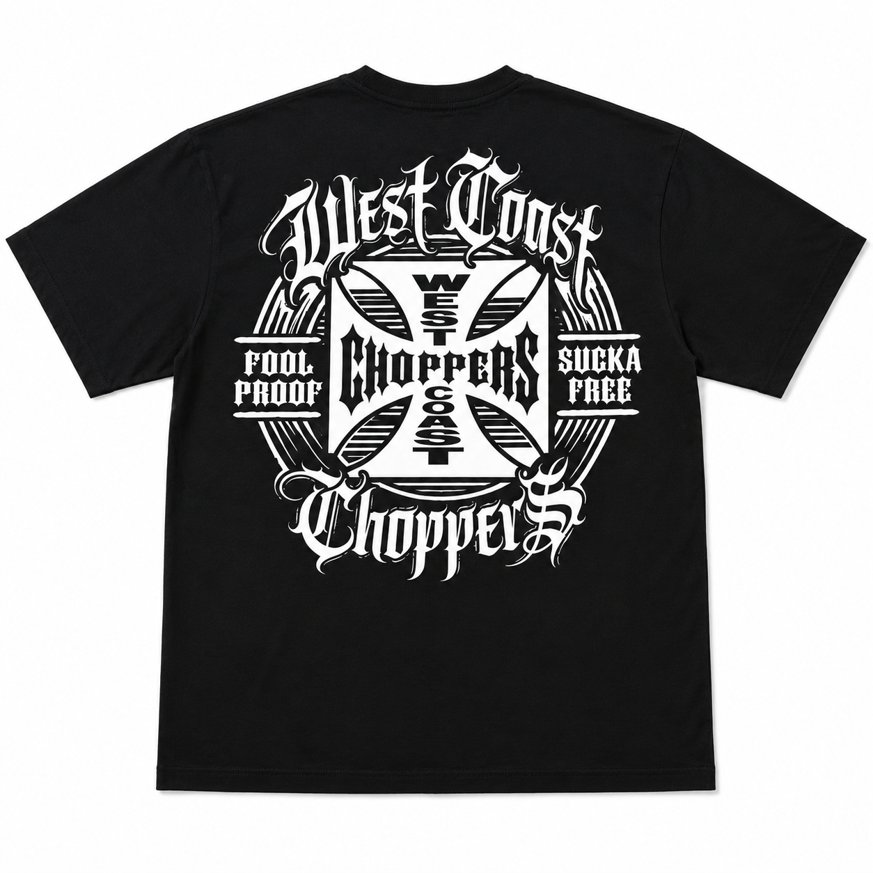 Men'S Trendy T-Shirt Featuring a Unique West Coast Choppers Letter Print shirt