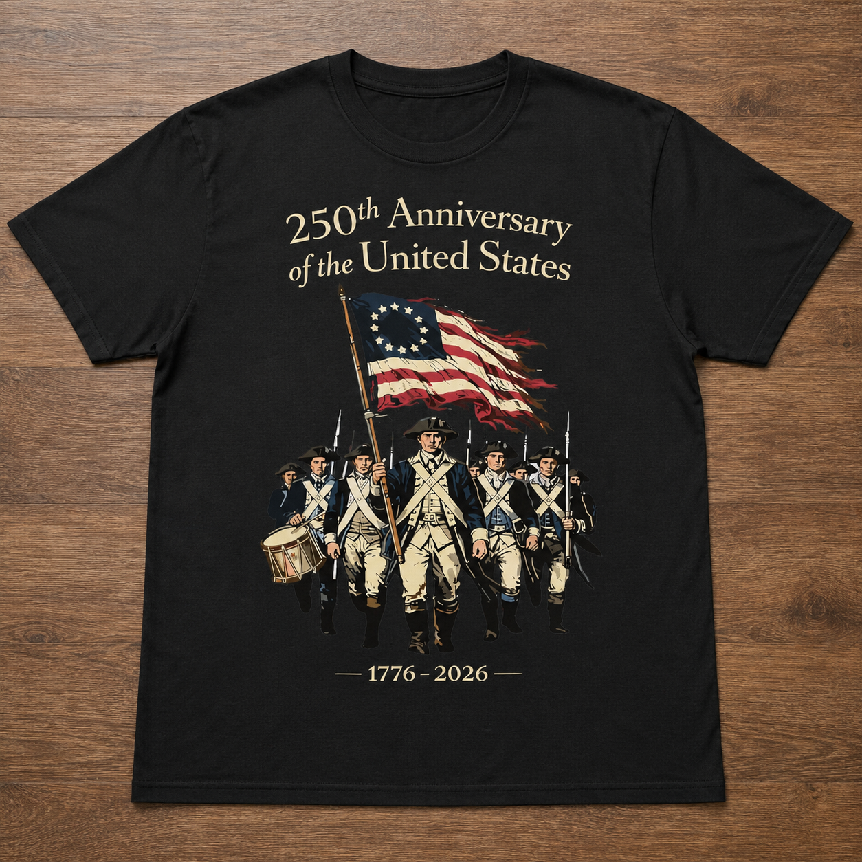 USA 250th Anniversary T-Shirt | 1776-2026 We The People Patriotic Tee