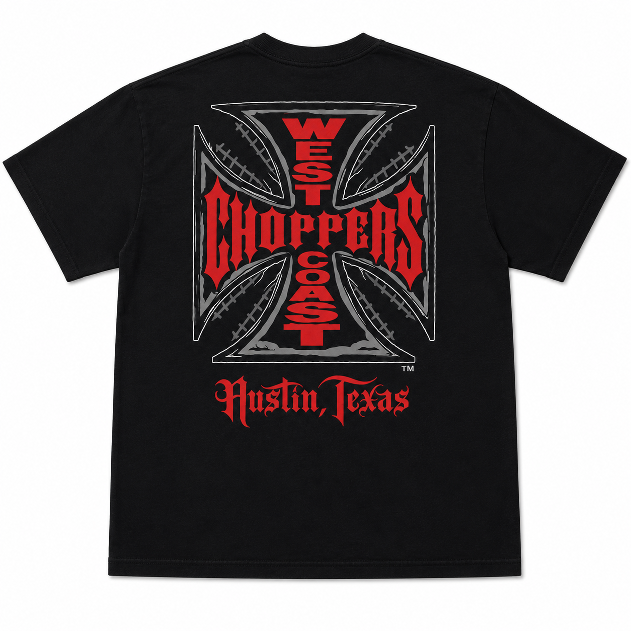 Men'S Trendy T-Shirt Featuring a Unique West Coast Choppers Letter Print shirt